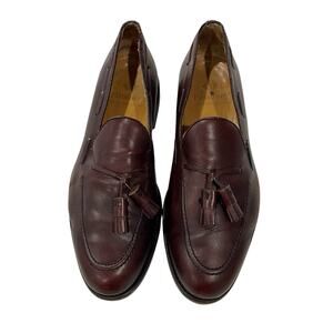 Finsbury Classic Goodyear Welted Men 11.5 Shoes Brown Tassel Loafers Slipon READ